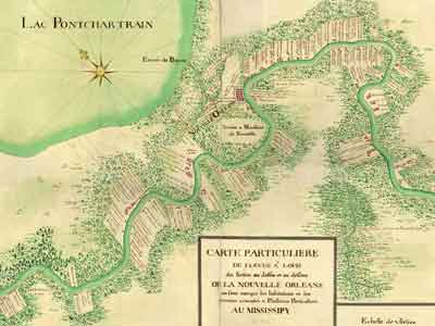 Early Colonial Map of Mary Planttion